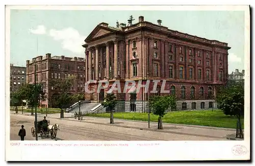 Cartes postales Boston Massachusettes Institute of Technology MIT