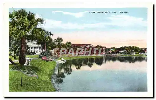 Ansichtskarte AK Lake Eola Orlando Florida