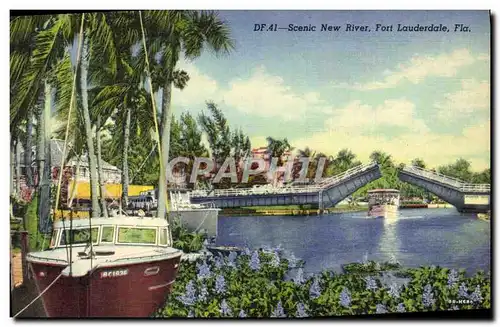 Cartes postales Scenic New River Fort Lauderdale Fla