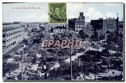 Cartes postales San Jacinto Plaza El Paxo Tex