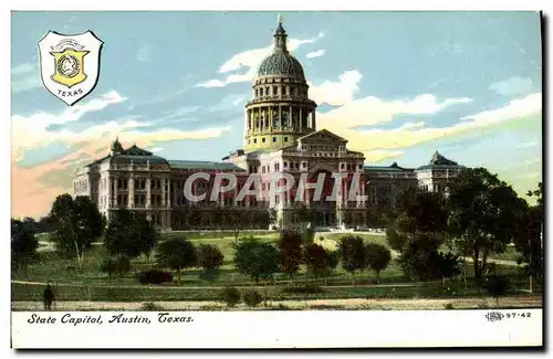 Cartes postales State Capital Austin Texas