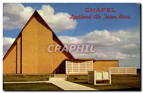 Cartes postales moderne Chapel At Lackland Air Force Base San Antonio Texas Militaria