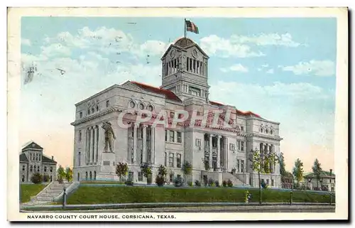 Cartes postales Navarro County Court House Corsicana Texas