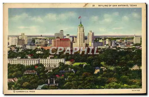 Cartes postales Skyline Of San Antonio Texas