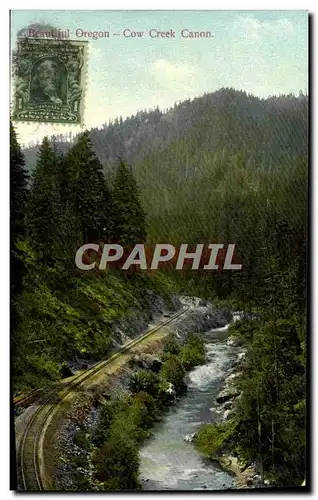 Cartes postales Beautiful Oregon Cow Creek Canon