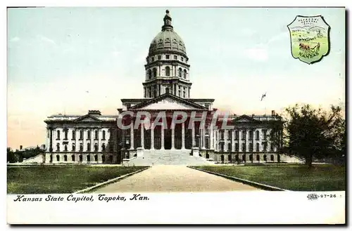 Cartes postales Kansas State Capitol Topeka Kan