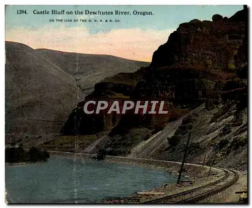 Cartes postales Castle Bluff On The Deschutes River Oregon On The Line