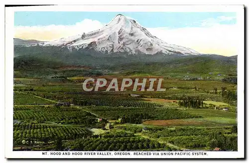 Cartes postales Mt Hood And Hood River Valley Oregon Reached Via Union Pacific System