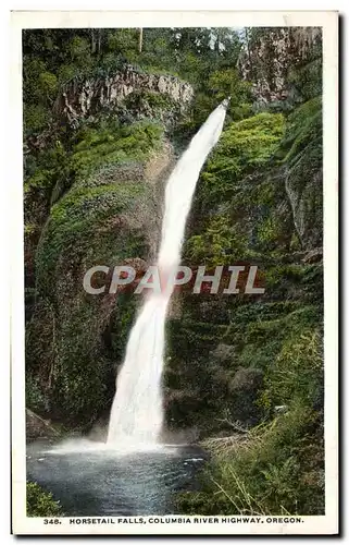 Ansichtskarte AK Horsetail Falls Columbia River Highway Oregon