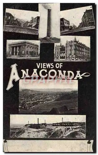 Cartes postales Views Of Anaconda