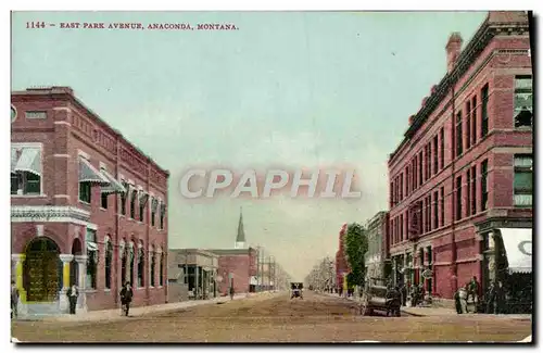 Cartes postales East Park Avenue Anaconda Montana