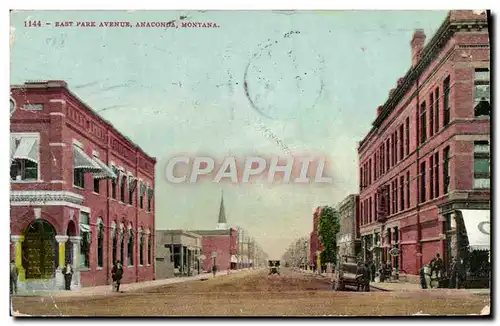 Cartes postales East Park Avenue Anaconda Montana