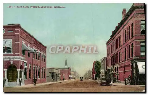 Cartes postales East Park Avenue Anaconda Montana