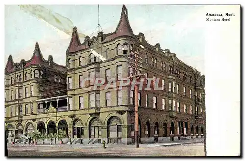 Cartes postales Anaconda Mont Montana Hotel