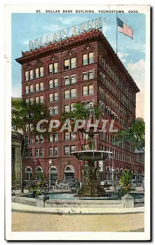 Cartes postales Dollar Bank Building Youngstown Ohio