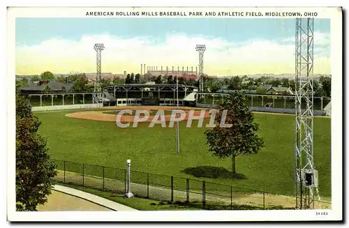 Cartes postales American Rolling Mills Baseball Park And Athletic Field Middletown Ohio