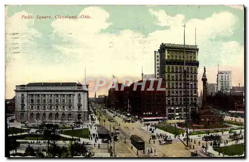 Cartes postales Public Square Cleveland Ohio