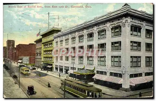 Cartes postales North Side Of Euclid Ave From East St Cleveland Ohio
