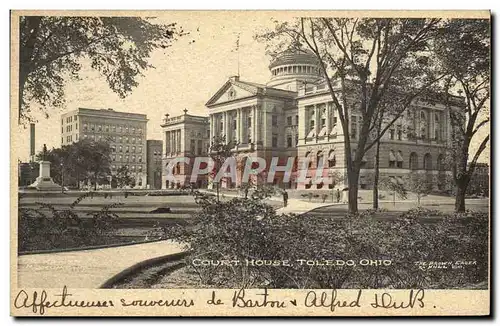 Cartes postales Court House Toledo Ohio