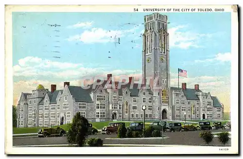 Cartes postales University Of The City Of Toledo Ohio