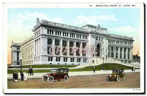 Cartes postales Municipal Court St Louis Mo