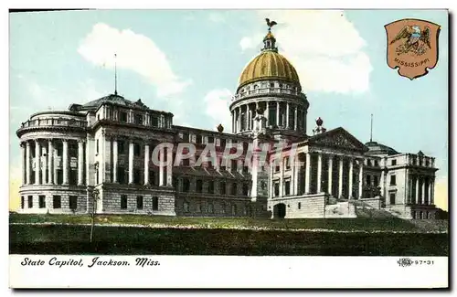 Ansichtskarte AK State Capital Jackson Miss