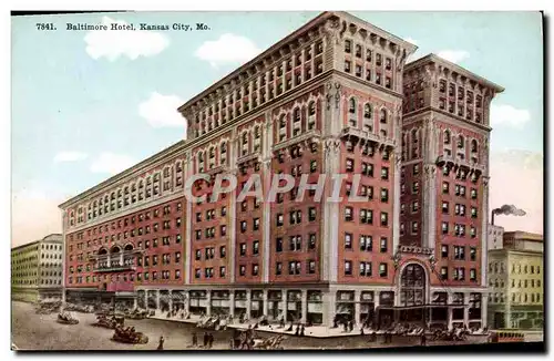 Cartes postales Baltimore Hotel Kansas City Mo