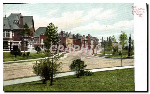 Cartes postales Longfellow Boulevard St Louis Mo