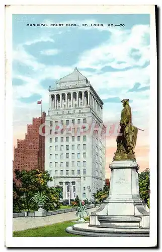 Cartes postales Municipal Court Bldg St Louis