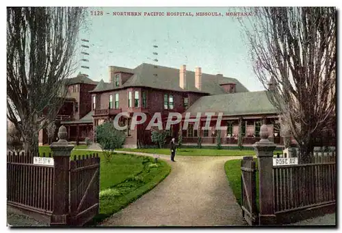 Cartes postales Northern Pacific Hospital Missoula Montana