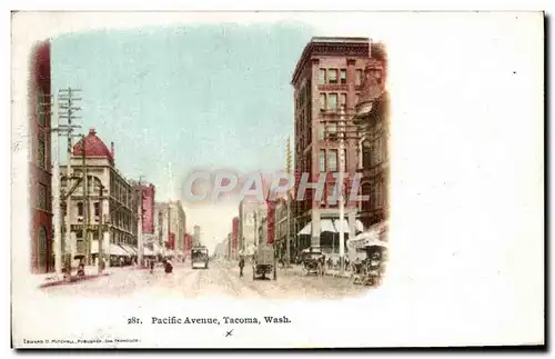 Cartes postales Pacific Avenue Tacoma Washington