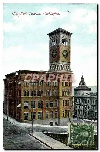 Cartes postales City Hail Tacoma Washington