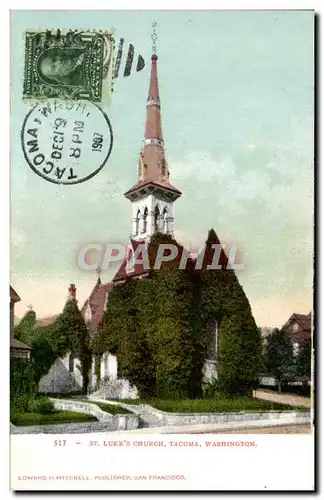 Cartes postales St Luke&#39s Church Tacoma Washington