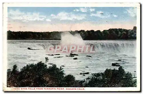 Cartes postales Shoe Falls From Terrapin Point Niagara Falls