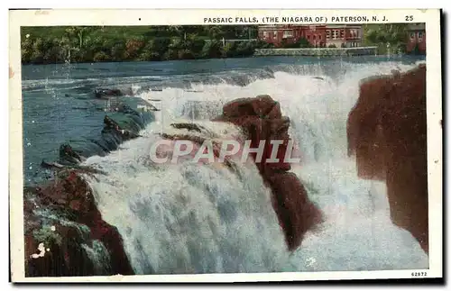 Cartes postales Passaic Falls Niagara Falls Paterson