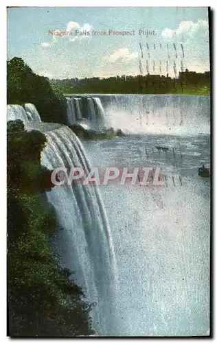 Ansichtskarte AK Niagara Falls From Prospect point