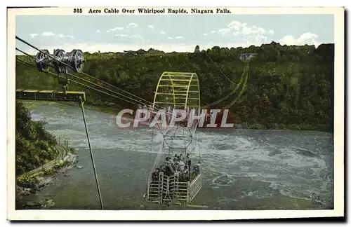 Cartes postales Aero Cable Over Whirlpool Rapids Niagara Falls