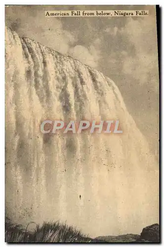 Cartes postales Niagara Falls American Fall From Below