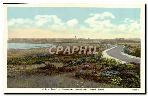 Cartes postales Polpis Road to Siasconset Nantucket Island Mass