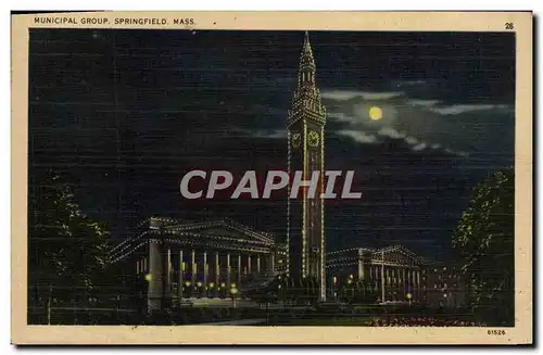 Cartes postales Municipal Group Springfield Mass