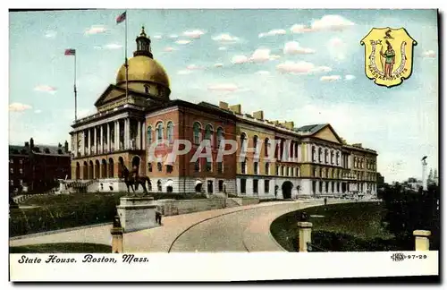 Cartes postales State House Boston Mass