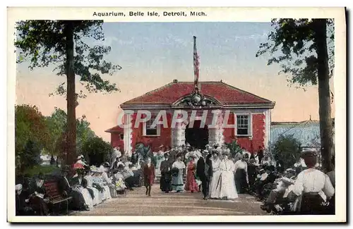 Cartes postales Aquarium Belle Isle Detroit Mich