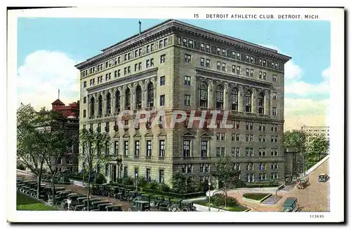 Cartes postales Detroit Athletic Club Detroit Mich