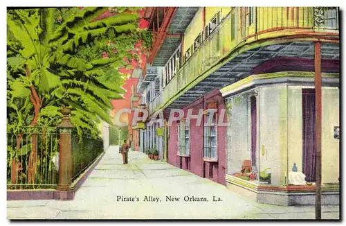 Cartes postales Pirate&#39s Alley New Orleans