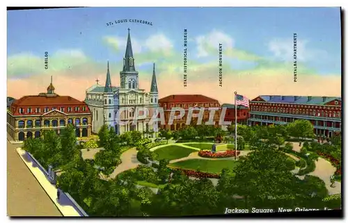 Cartes postales Jackson Square New Orleans