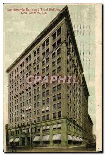 Cartes postales The Hibernia Bank and Trust Building New Orleans