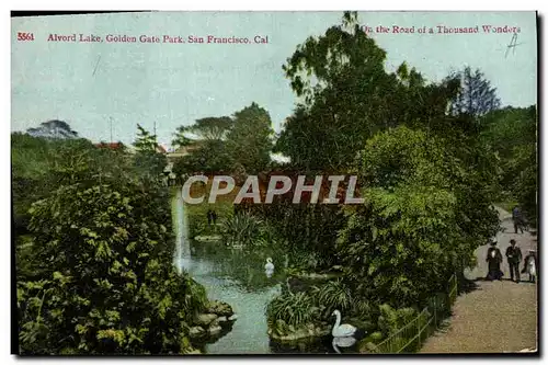 Cartes postales Alvord Lake Golden Gate Park San Francisco