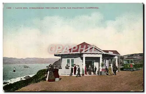 Cartes postales Lands End Overlooking the Goden Gate San Francisco California