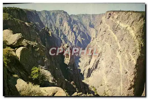 Moderne Karte The Black Canyon of the Gunnison Western Colorado