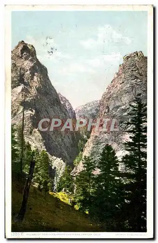 Cartes postales Pillars of Hercules South Cheyenne Canyon